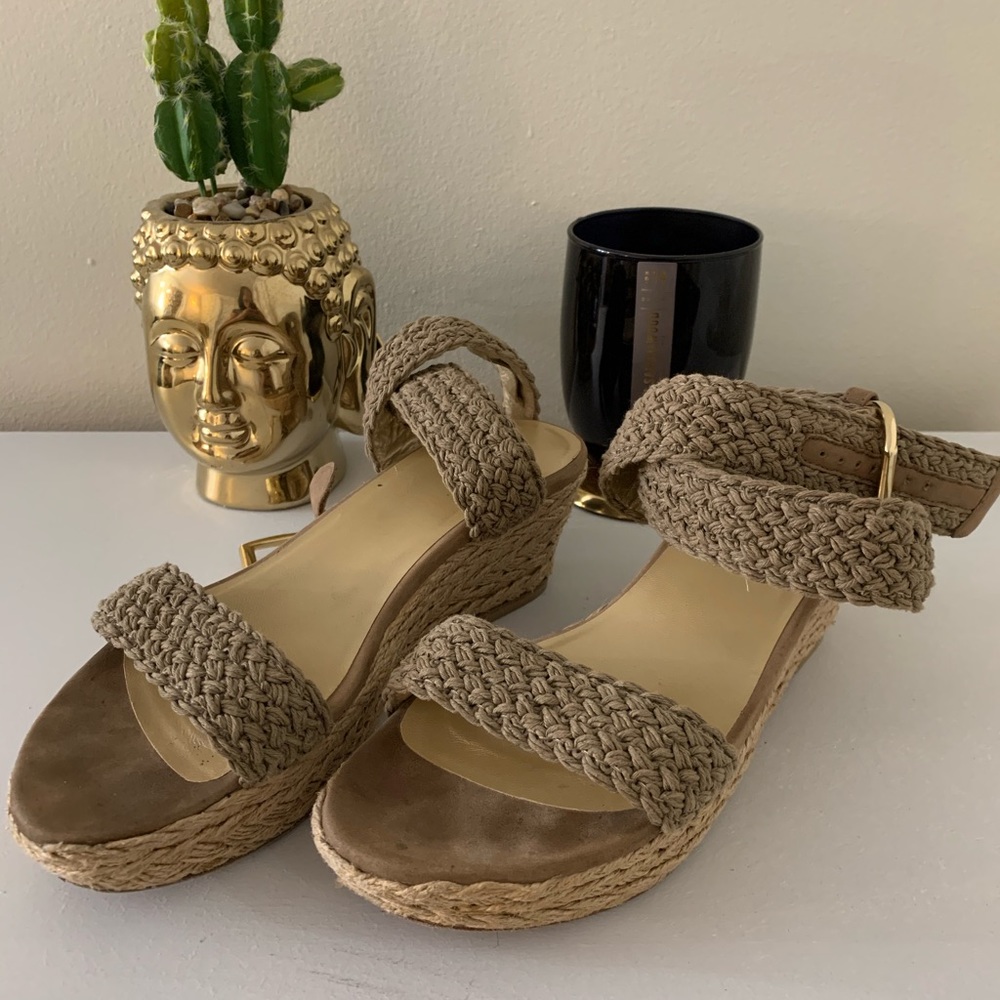 Stuart Weitzman Alexlo Espadrille Wedge Sandal